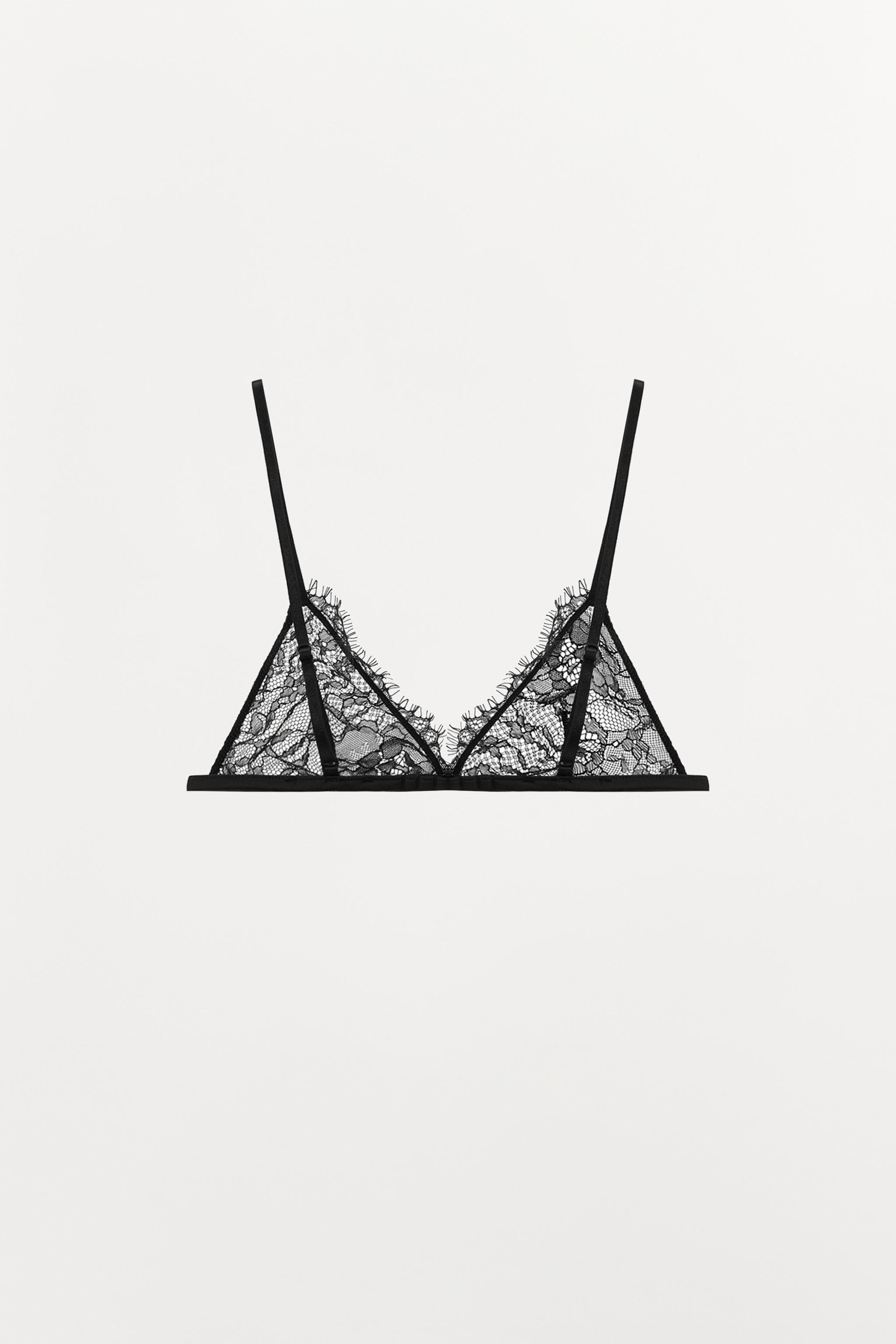LACE TRIANGLE BRA